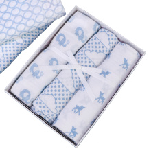 Großhandel 100% Baumwollbaby Musselin Swaddle Decke